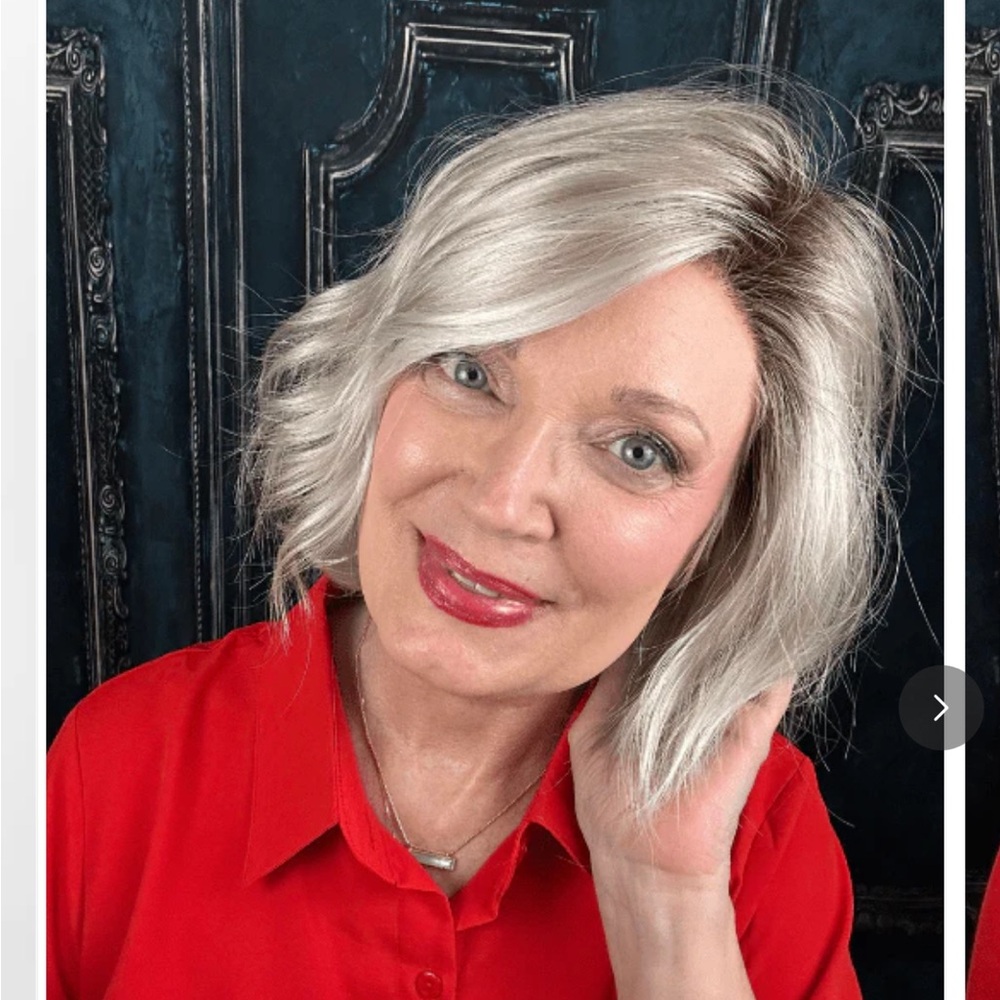 Ellen Wille- Esprit Shimmering Silver Wig for Women.